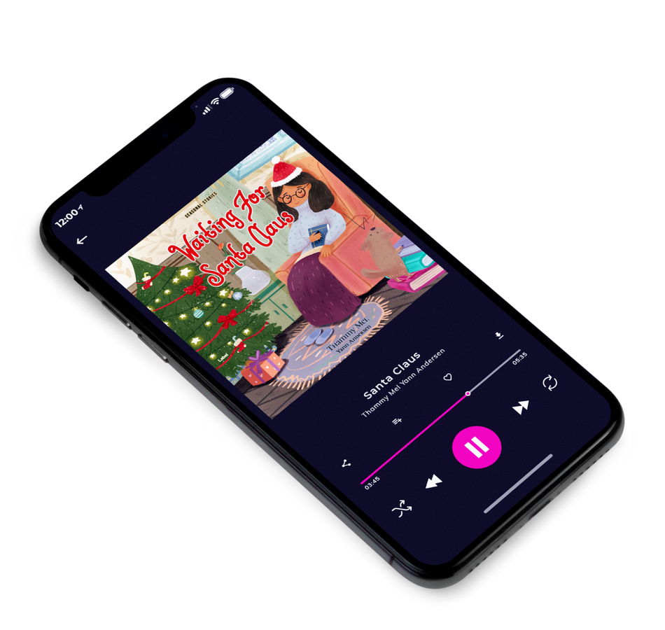 3D view of Premade Christmas Music Album Cover - Toast #2012 | AlbumArtZone*