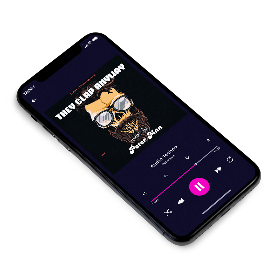 3D view of Premade Podcast Album Cover - Calico #2025 | AlbumArtZone*