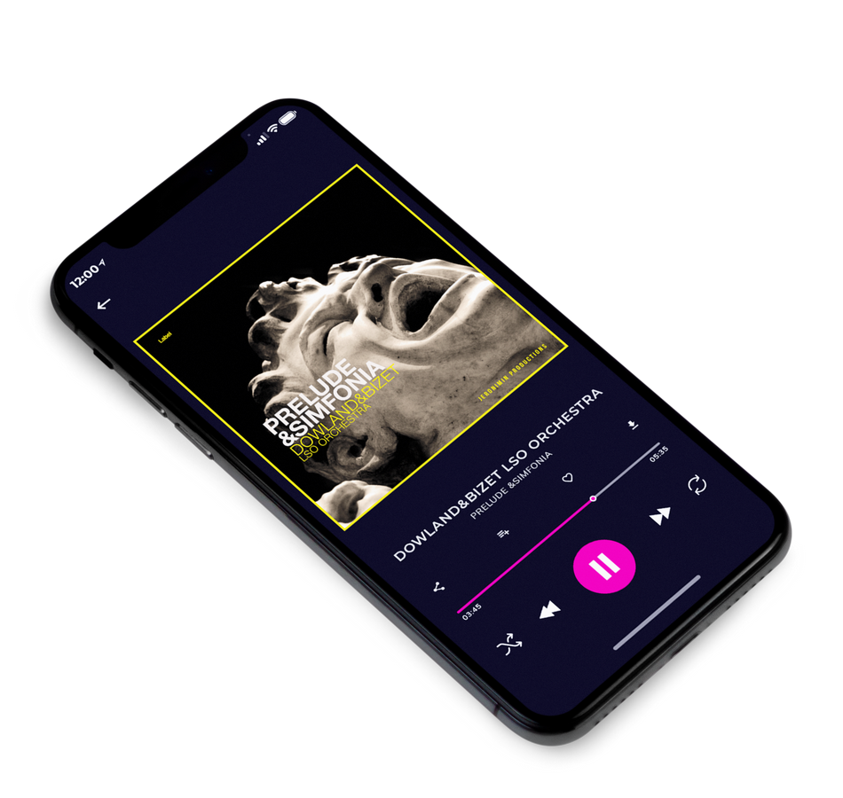 3D view of Premade Classical & Romantic Music Album Cover - Zeus #2036 | AlbumArtZone*