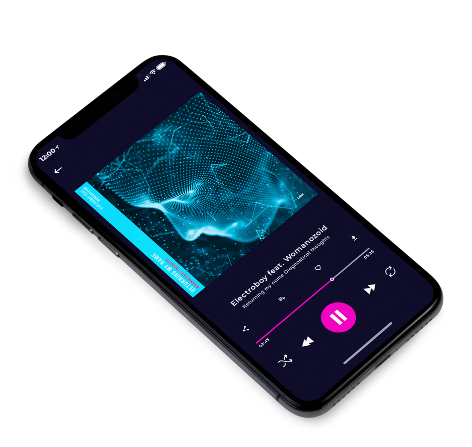 3D view of Premade EDM, House & Dub Album Cover - Blue Whale #2235 | AlbumArtZone*