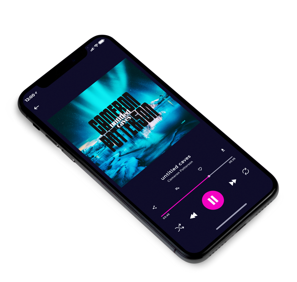 3D view of Premade Pop Album Cover - Tiber #2259 | AlbumArtZone*
