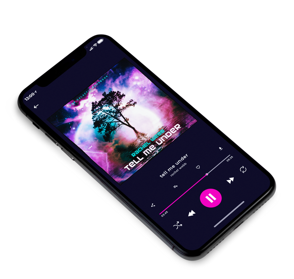 3D view of Premade EDM, House & Dub Album Cover - Prelude #2263 | AlbumArtZone*