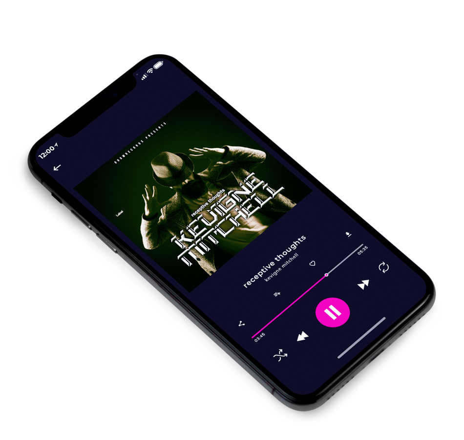 3D view of Premade Pop Album Cover - Green Waterloo #2301 | AlbumArtZone*