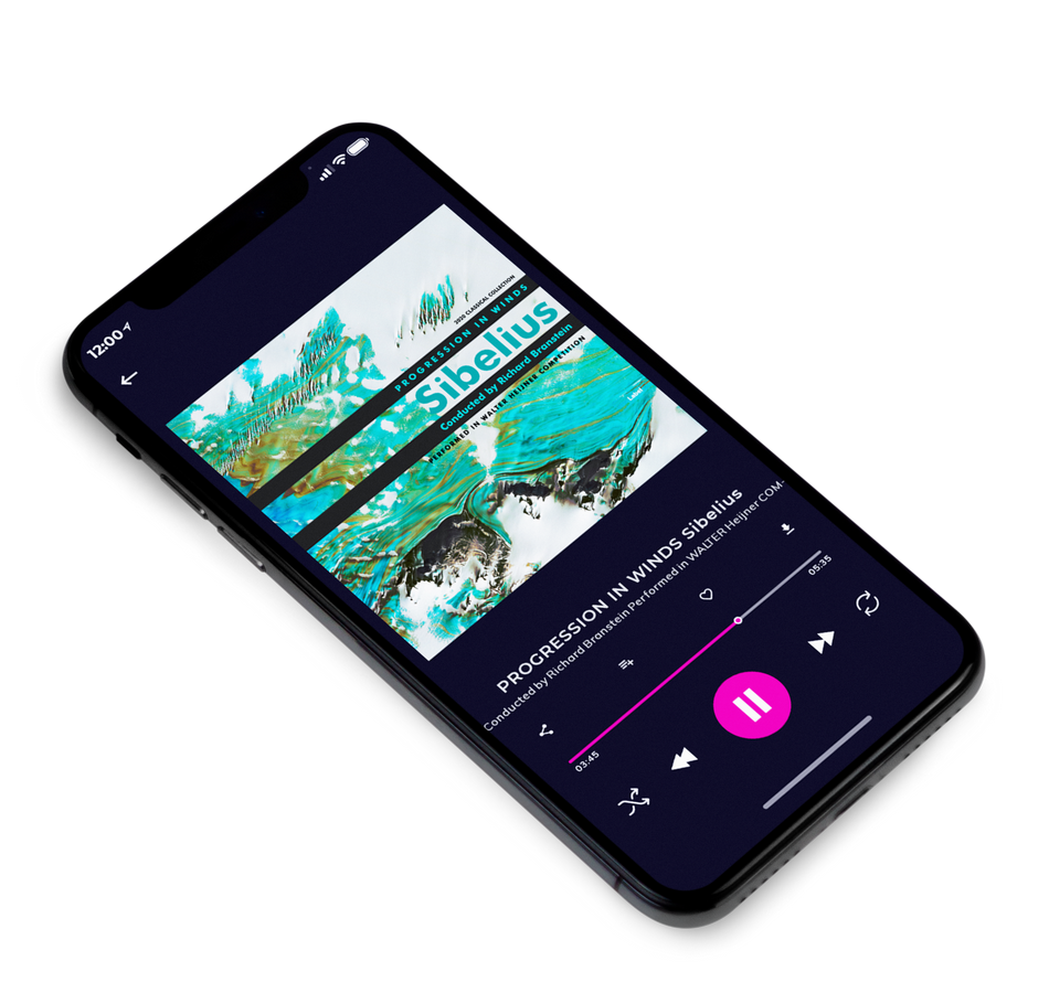 3D view of Premade Contemporary Music Album Cover - Aqua Forest #2380 | AlbumArtZone*