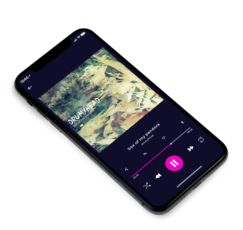 3D view of Premade Rock,Punk & Alternative Album Cover - Mongoose #2387 | AlbumArtZone*