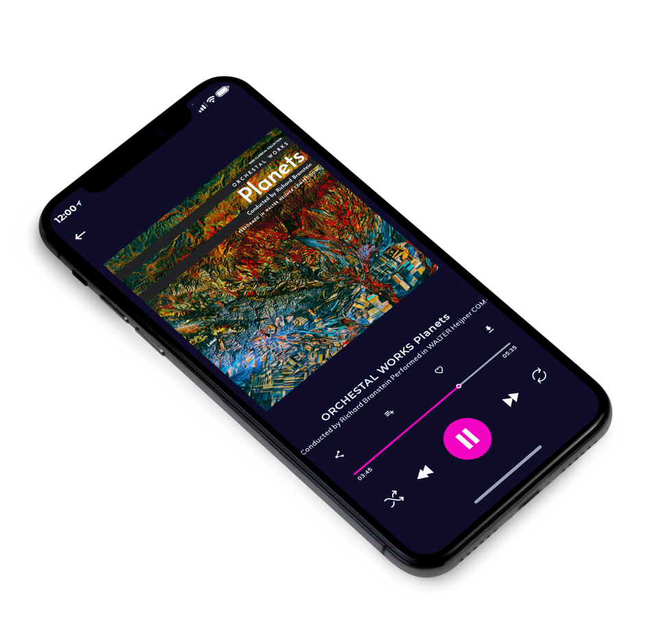 3D view of Premade Early Music Album Cover - Heavy Metal #2389 | AlbumArtZone*