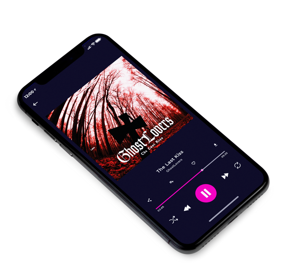 3D view of Premade Heavy Metal & Gothic Metal Album Cover - Sambuca #2633 | AlbumArtZone*