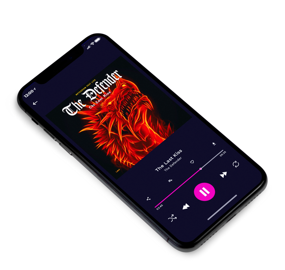 3D view of Premade Heavy Metal & Gothic Metal Album Cover - Tia Maria #2634 | AlbumArtZone*