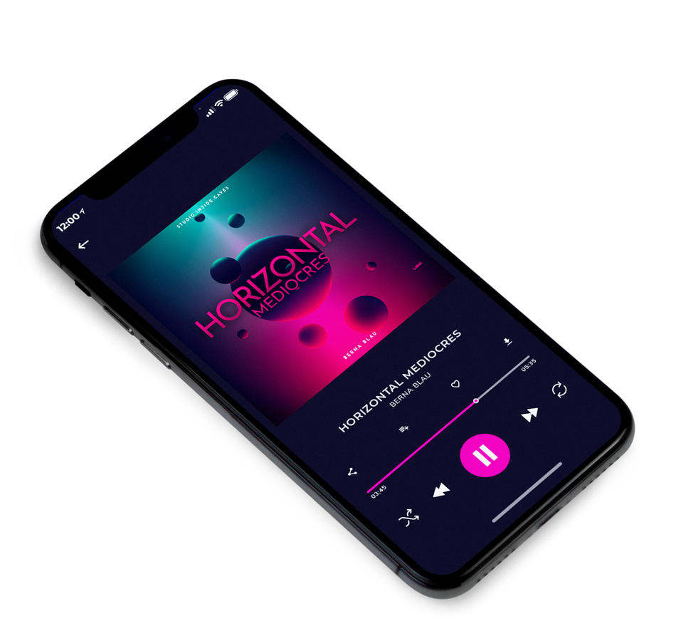 3D view of Premade Pop Album Cover - Mirage #2659 | AlbumArtZone*