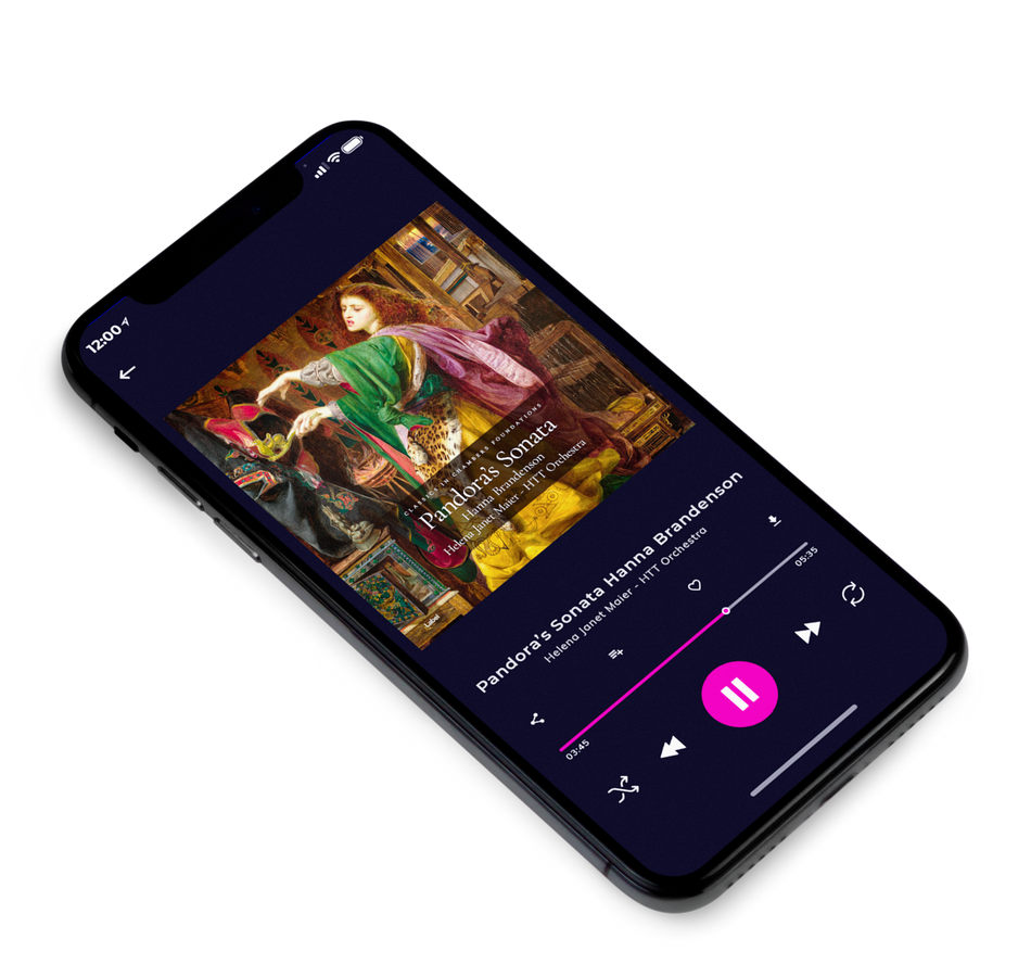 3D view of Premade Classical & Romantic Music Album Cover - Iroko #2672 | AlbumArtZone*