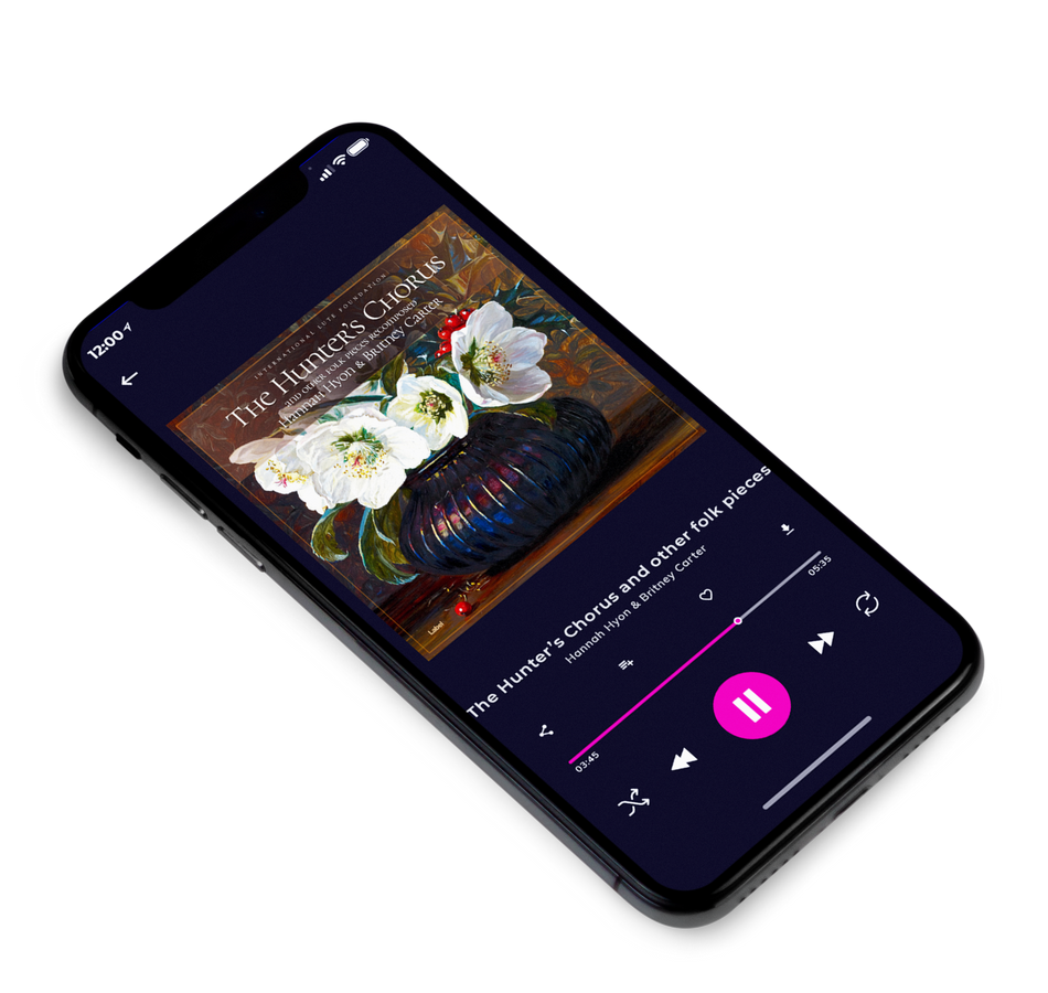 3D view of Premade Classical & Romantic Music Album Cover - Cocoa Brown #2677 | AlbumArtZone*