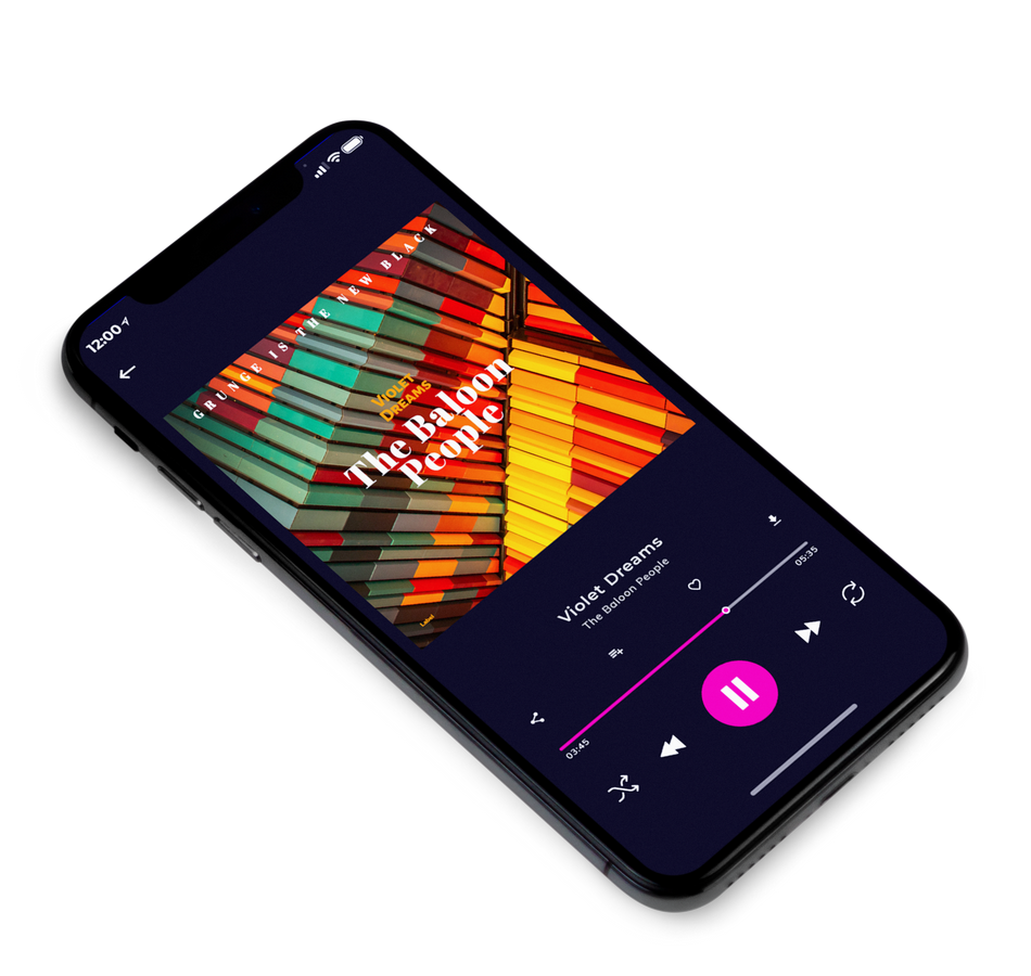 3D view of Premade Contemporary Music Album Cover - Tango #2727 | AlbumArtZone*