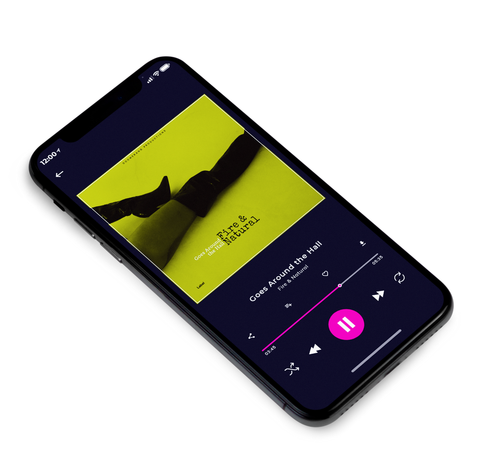3D view of Premade Pop Album Cover - Citron #3037 | AlbumArtZone*