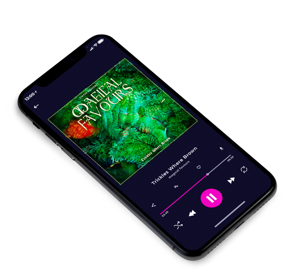 3D view of Premade Indie & Folk Music Album Cover - Parsley #3271 | AlbumArtZone*