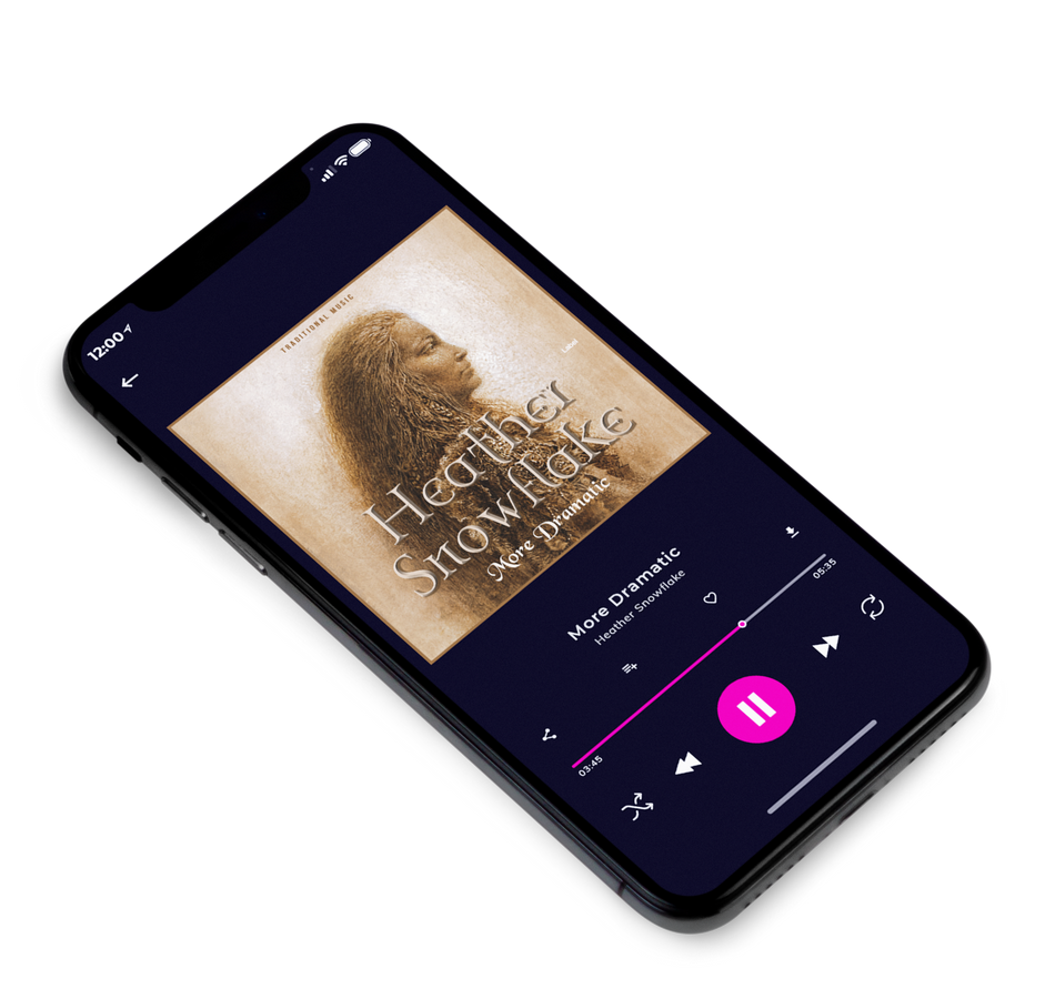 3D view of Premade Indie & Folk Music Album Cover - Sandal #3388 | AlbumArtZone*