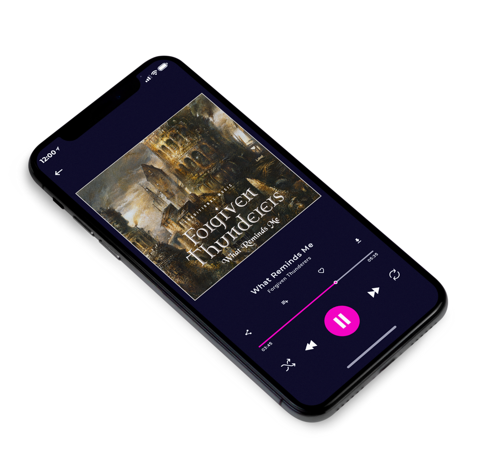 3D view of Premade Indie & Folk Music Album Cover - Birch #3392 | AlbumArtZone*