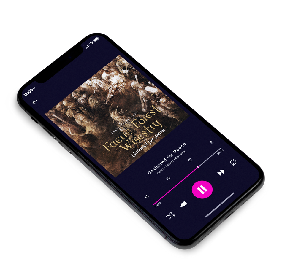 3D view of Premade Indie & Folk Music Album Cover - Zeus #3397 | AlbumArtZone*
