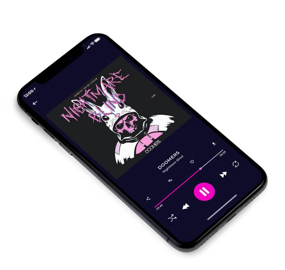 3D view of Premade Rock,Punk & Alternative Album Cover - Shark #3427 | AlbumArtZone*