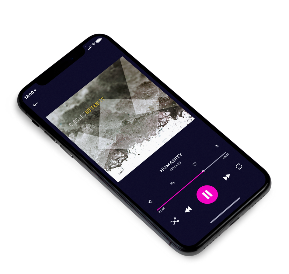 3D view of Premade Pop Album Cover - Flint #3476 | AlbumArtZone*