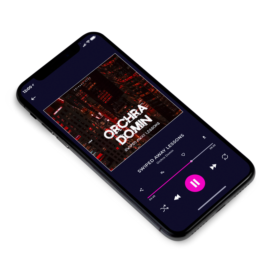 3D view of Premade Heavy Metal & Gothic Metal Album Cover - Asphalt #3497 | AlbumArtZone*