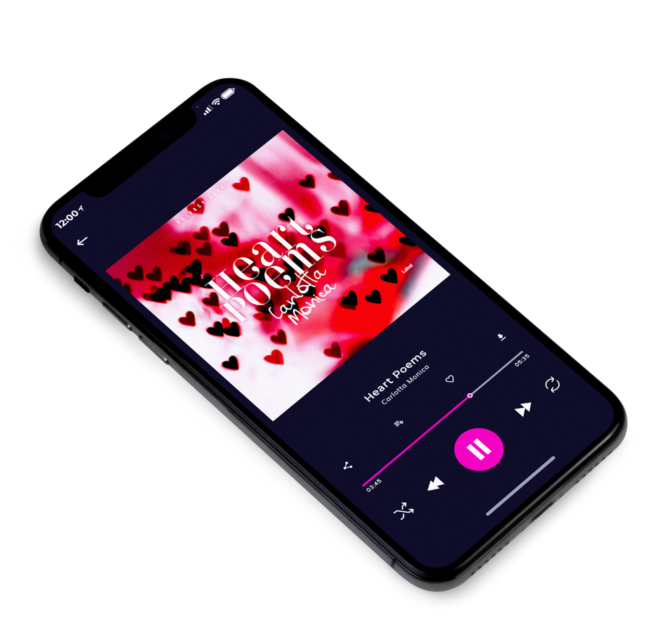 3D view of Premade Pop Album Cover - Cardinal #3516 | AlbumArtZone*