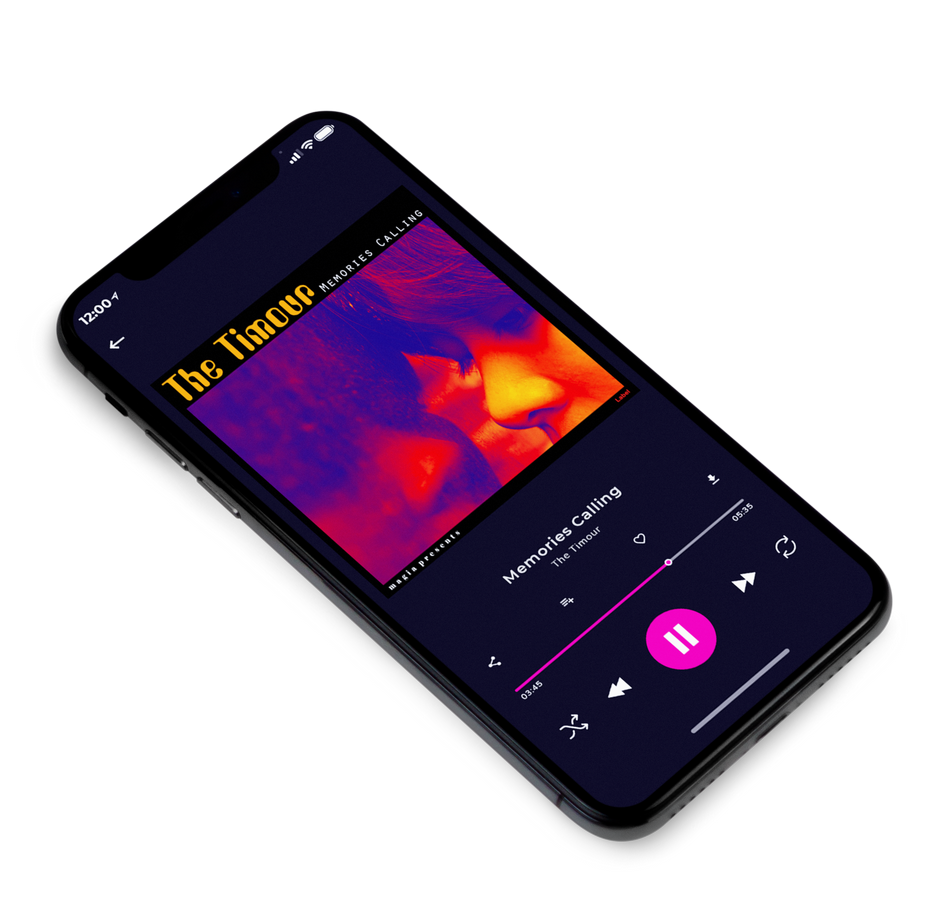 3D view of Premade Pop Album Cover - Jagger #3527 | AlbumArtZone*