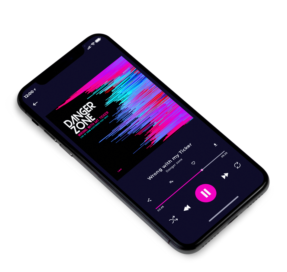 3D view of Premade EDM, House & Dub Album Cover - Cinder #3700 | AlbumArtZone*