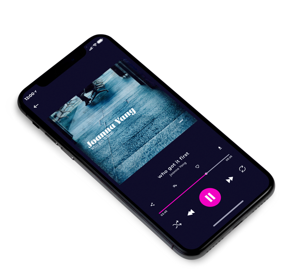 3D view of Premade Pop Album Cover - Blue Bayoux #3747 | AlbumArtZone*
