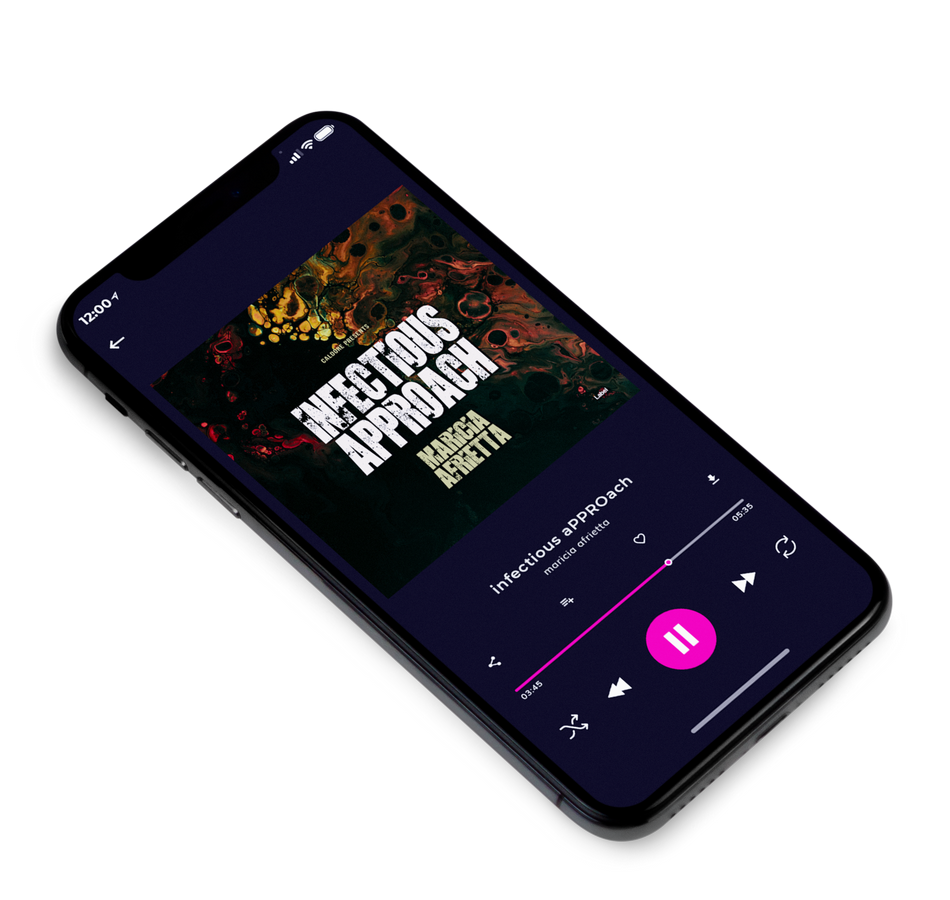 3D view of Premade Hip-hop, Rap & Trap Album Cover - Soft Amber #3772 | AlbumArtZone*