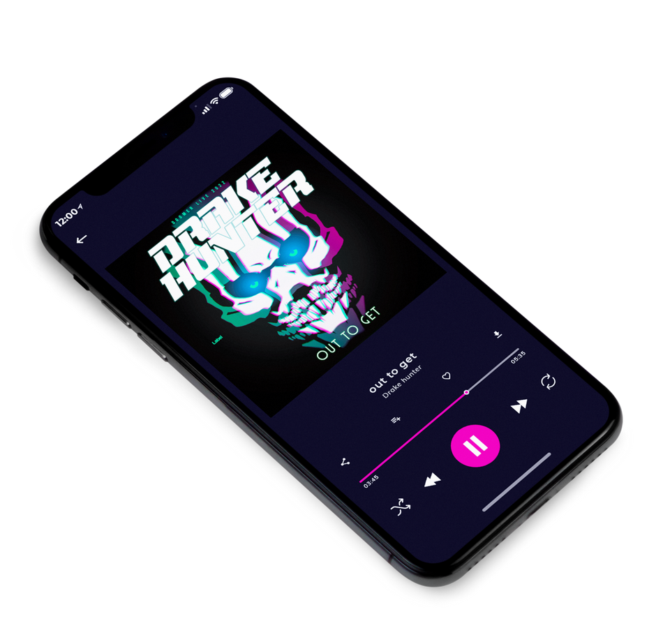 3D view of Premade EDM, House & Dub Album Cover - Snuff #3879 | AlbumArtZone*