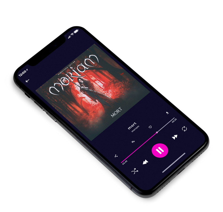 3D view of Premade Heavy Metal & Gothic Metal Album Cover - Merlin #3932 | AlbumArtZone*