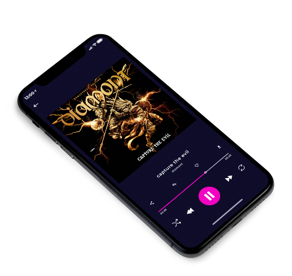 3D view of Premade Heavy Metal & Gothic Metal Album Cover - Twine #3962 | AlbumArtZone*