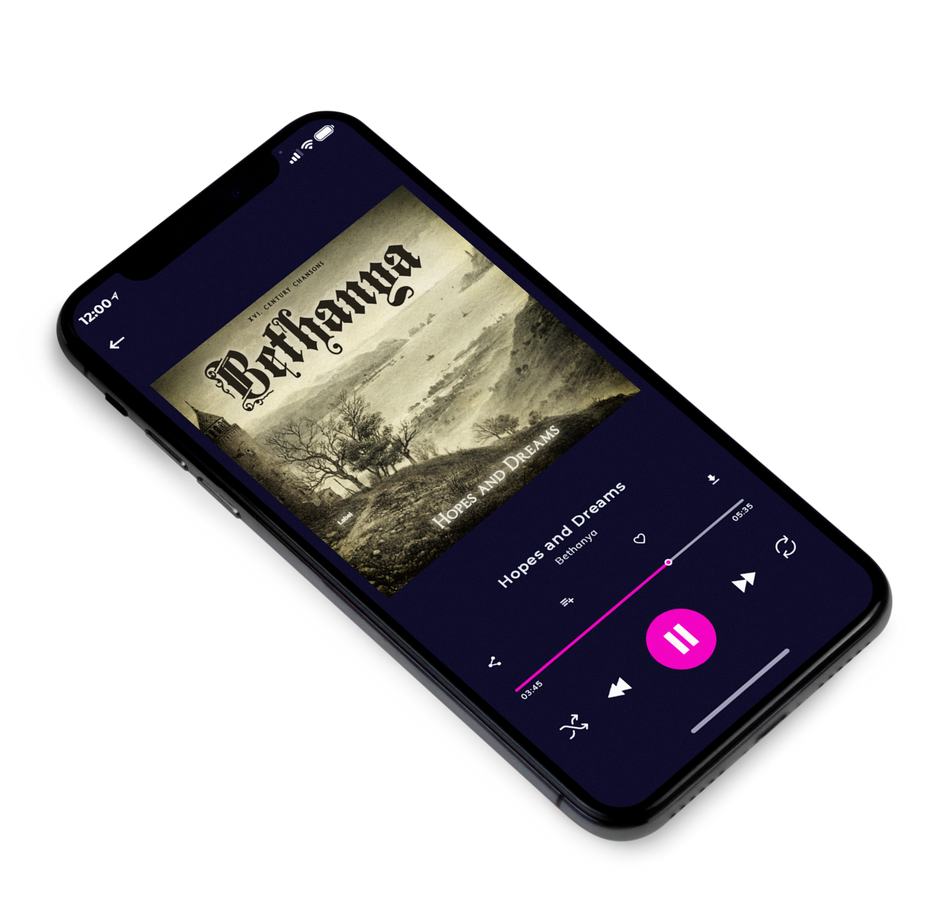 3D view of Premade Indie & Folk Music Album Cover - Go Ben #3969 | AlbumArtZone*