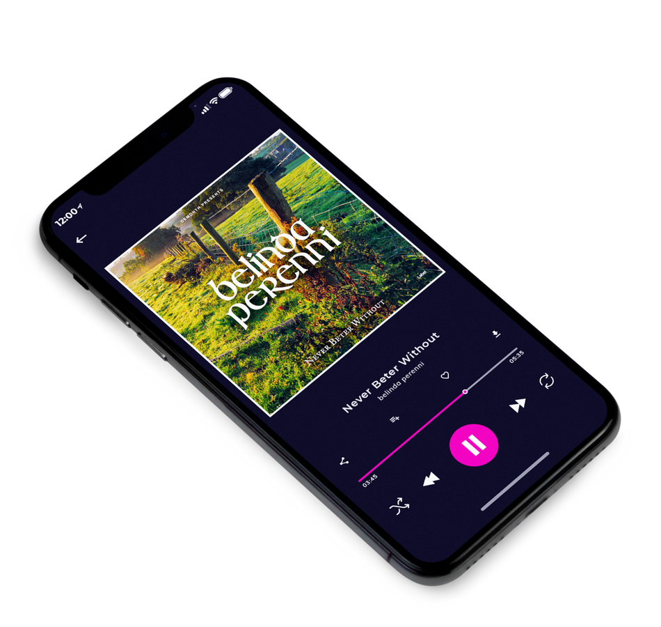 3D view of Premade Indie & Folk Music Album Cover - Rangitoto #4040 | AlbumArtZone*