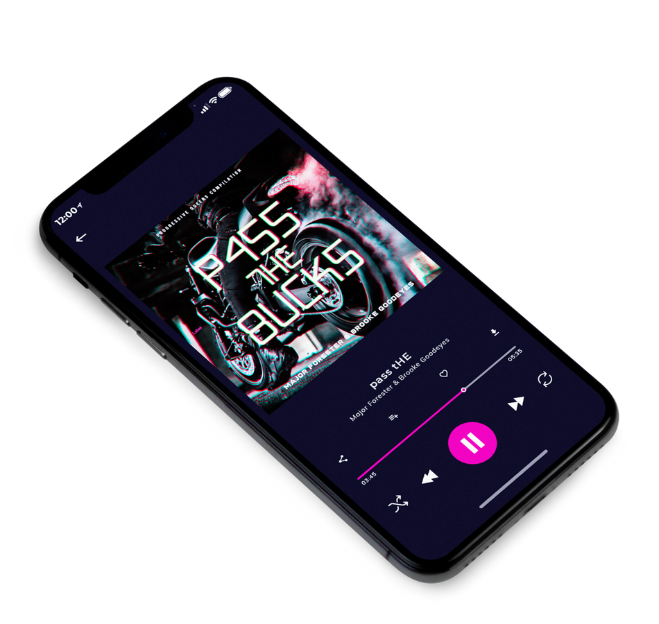3D view of Premade Hip-hop, Rap & Trap Album Cover - Eunry #4251 | AlbumArtZone*