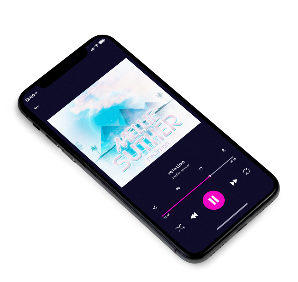 3D view of Premade Pop Album Cover - Mystic #4356 | AlbumArtZone*