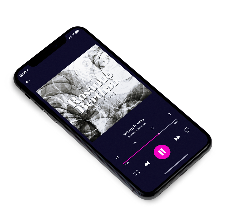 3D view of Premade Contemporary Music Album Cover - Cloud #4410 | AlbumArtZone*