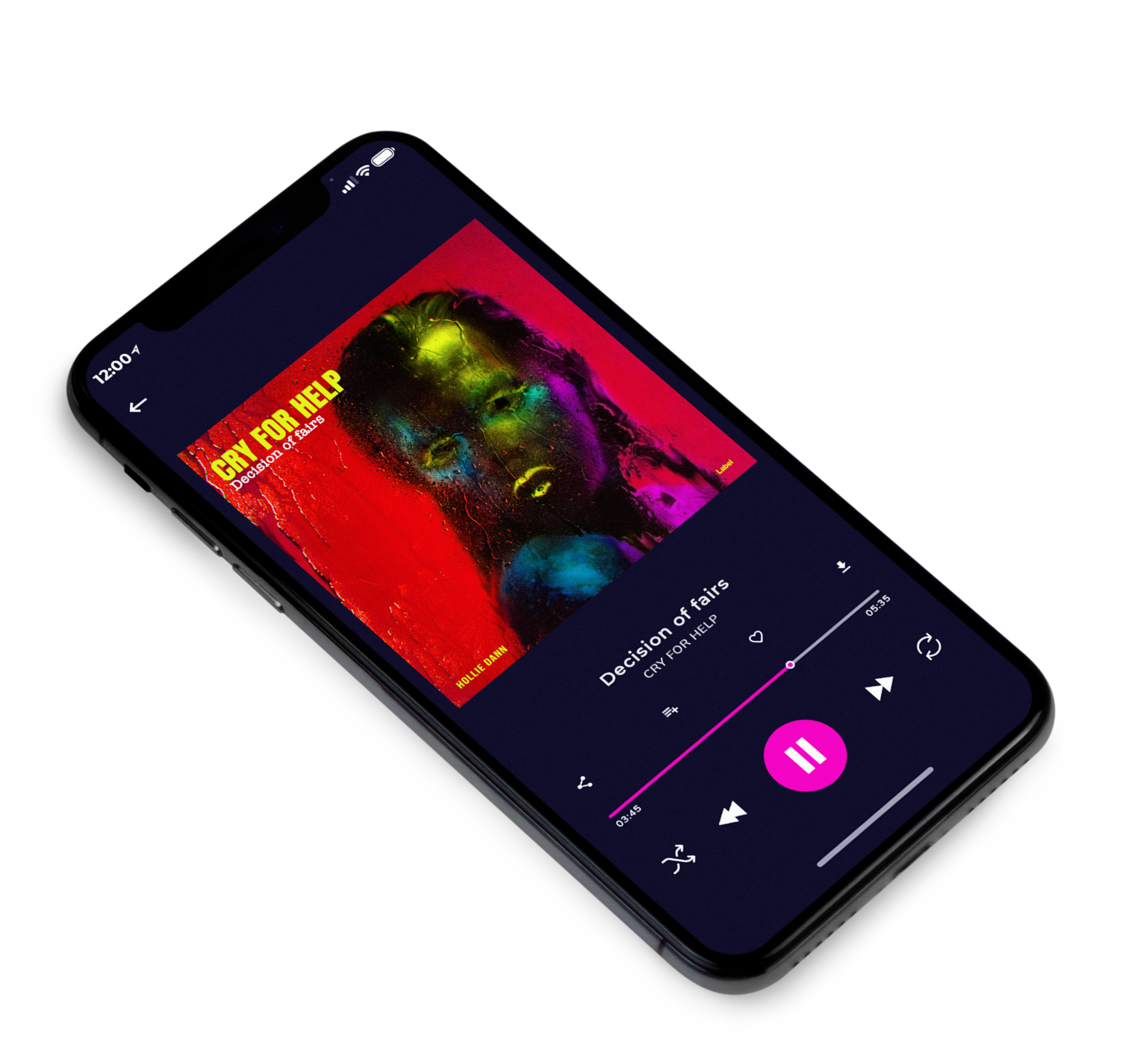 3D view of Premade Pop Album Cover - Gondola #4568 | AlbumArtZone*