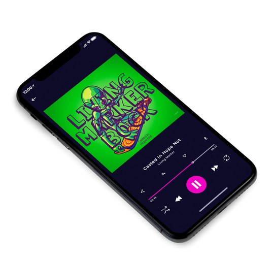 3D view of Premade Hip-hop, Rap & Trap Album Cover - Apple #4746 | AlbumArtZone*