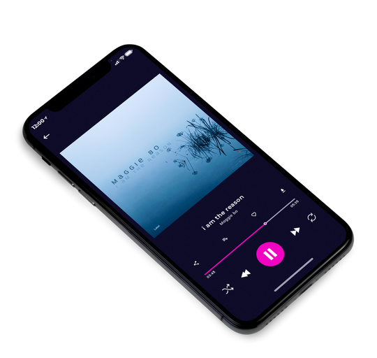 3D view of Premade Pop Album Cover - Polo Blue #4781 | AlbumArtZone*