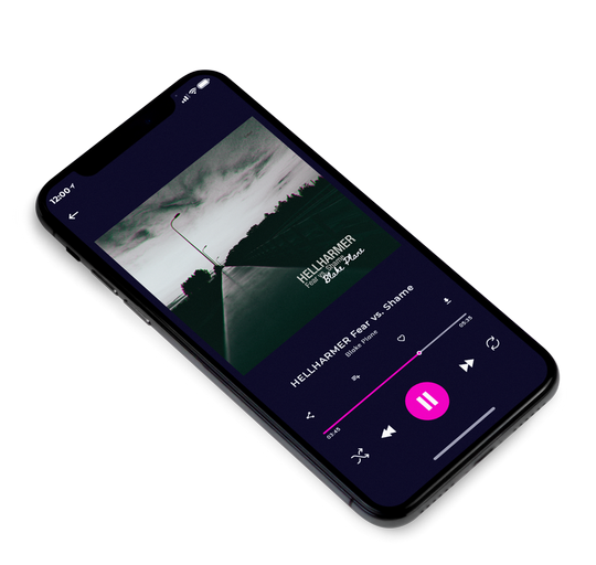 3D view of Premade Rock,Punk & Alternative Album Cover - Tide #4865 | AlbumArtZone*