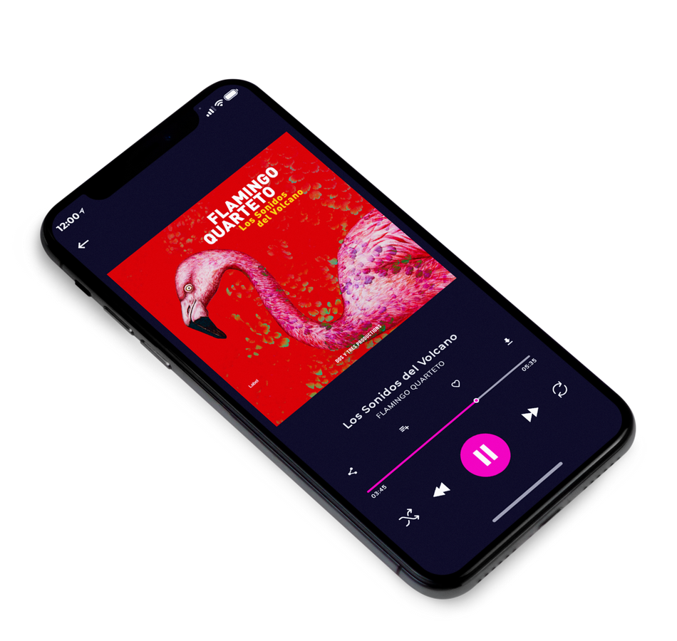 3D view of Premade Pop Album Cover - Cardinal #5038 | AlbumArtZone*