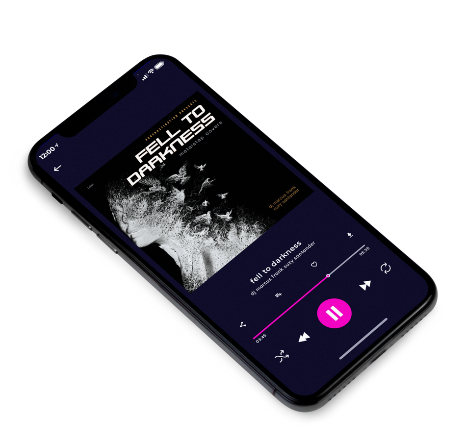 3D view of Premade Rock,Punk & Alternative Album Cover - Cod Gray #5273 | AlbumArtZone*