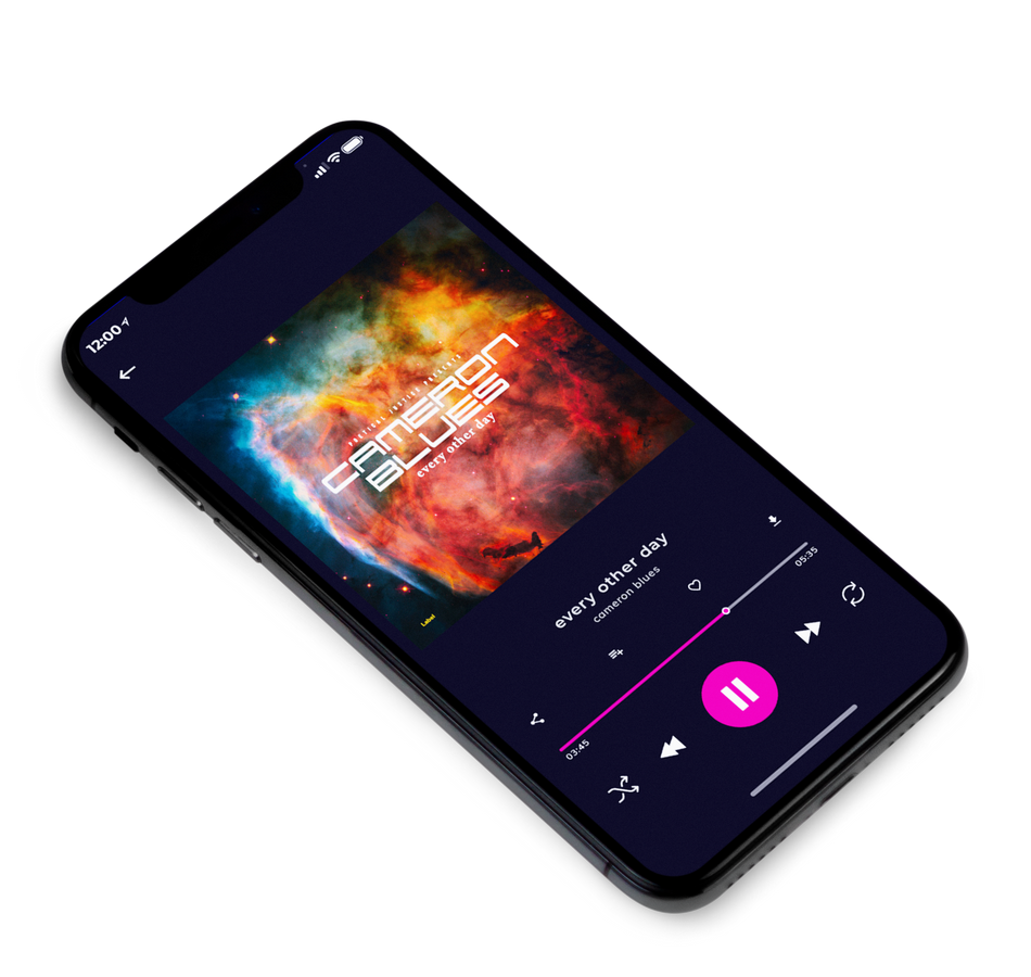 3D view of Premade New Age Album Cover - Dune #5303 | AlbumArtZone*
