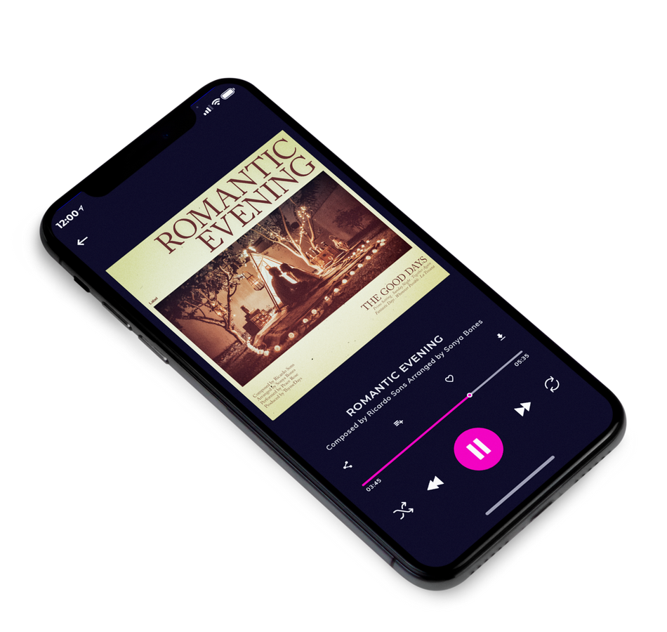 3D view of Premade Classical & Romantic Music Album Cover - Winter Hazel #5323 | AlbumArtZone*