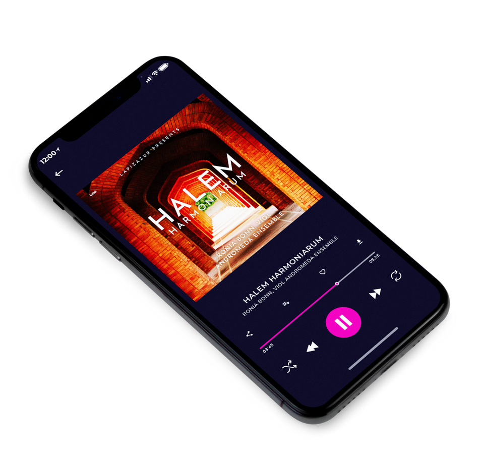 3D view of Premade Early Music Album Cover - Creole #5664 | AlbumArtZone*