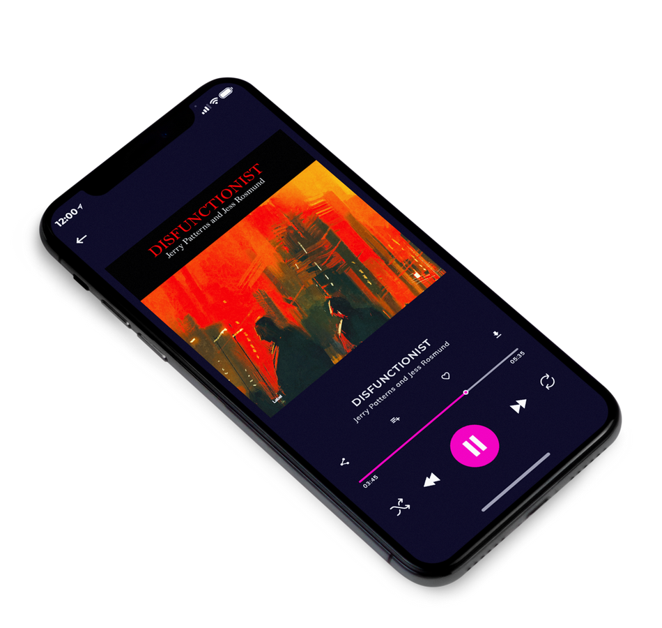 3D view of Premade Rock,Punk & Alternative Album Cover - Pomegranate #5708 | AlbumArtZone*