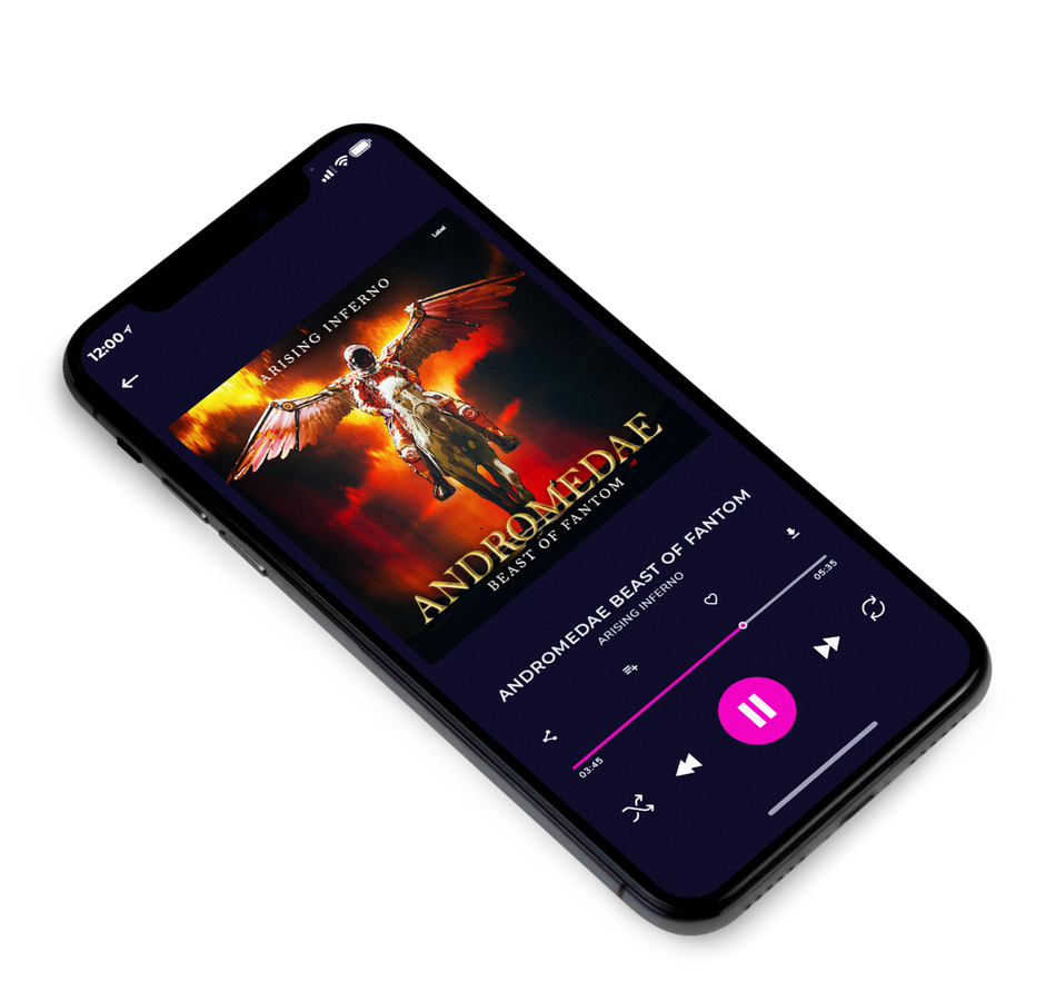 3D view of Premade Heavy Metal & Gothic Metal Album Cover - Raw Sienna #5727 | AlbumArtZone*