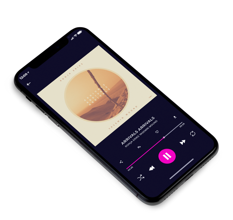 3D view of Premade Pop Album Cover - Pavlova #5793 | AlbumArtZone*