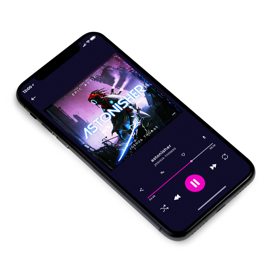 3D view of Premade Rock,Punk & Alternative Album Cover - Prelude #5836 | AlbumArtZone*